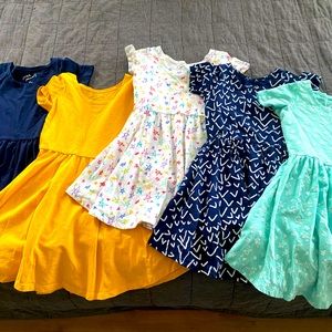 Bundle of 5  barely worn June and January swing dresses in size 5/6